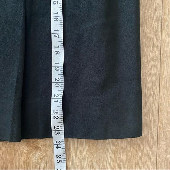 Suede Leather High Waist Pencil Skirt Womens Size 26 - Picture 4 of 6